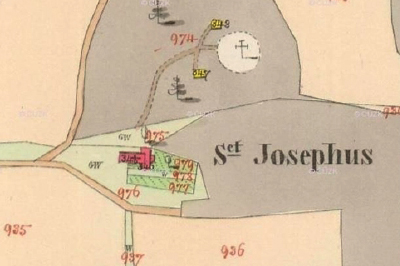 Land map from approximately 1845